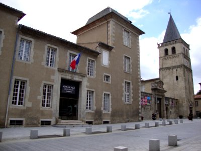 Castres (Tarn, Fr) Hotel de ville et musée