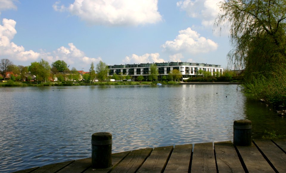 Castlelake - Slotssøen in Kolding.Denmark.001