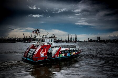 Hanseatic city ferry water photo