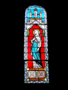 Castets (Landes) église, vitrail 02