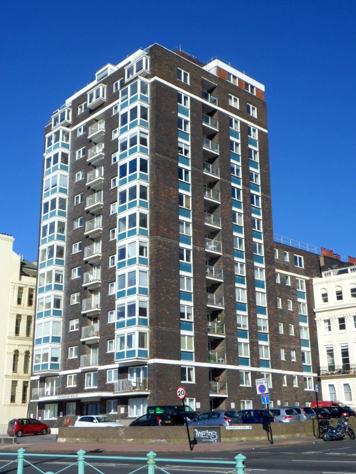 Cavendish House, Kings Road, Brighton (October 2013)
