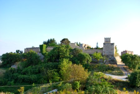 Castello di Lombardia (Enna) - Panarama