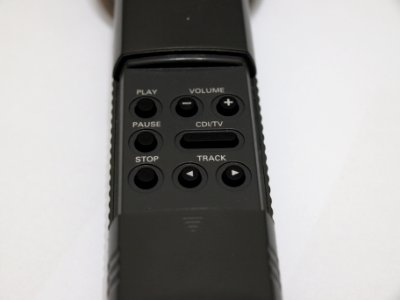 CD-i buttons close-up