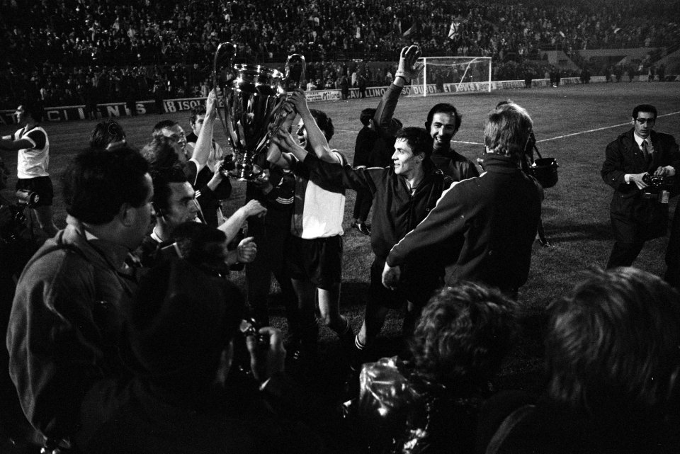 Celtic tegen Feijenoord 1-2 finale Europacup-I in Milaan spelmoment, Bestanddeelnr 923-5052
