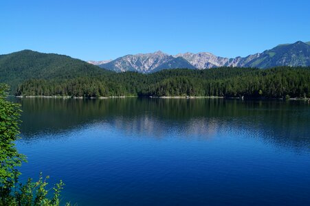 Water mirroring nature