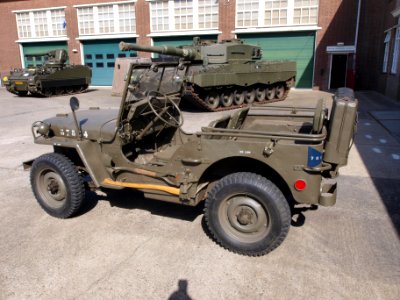 Cavalerie Museumdag 2010 Willys Jeep No57834 (10April2010) pic2 photo