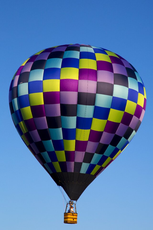 Colorful flight transportation