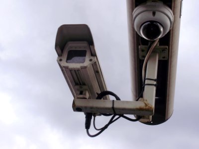 CCTV camera at Gamla Stan metro station in Stockholm-2