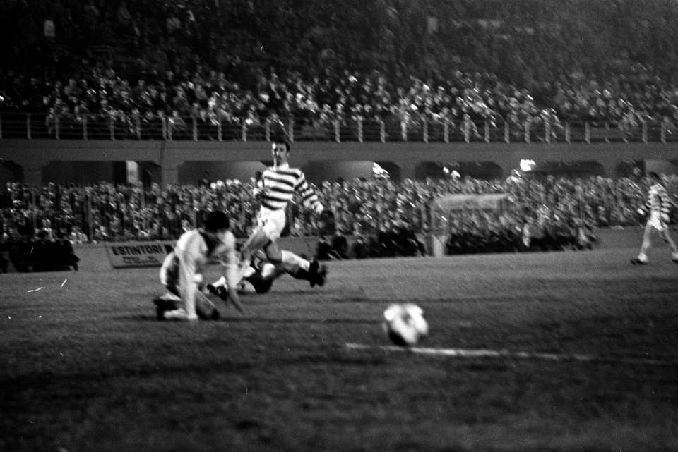 Celtic tegen Feijenoord 1-2 finale Europacup-I in Milaan spelmoment, Bestanddeelnr 923-5046