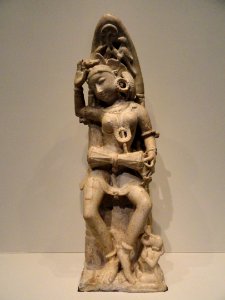 Celestial drummer, western India, 13th century, marble - Arthur M. Sackler Gallery - DSC05977 photo
