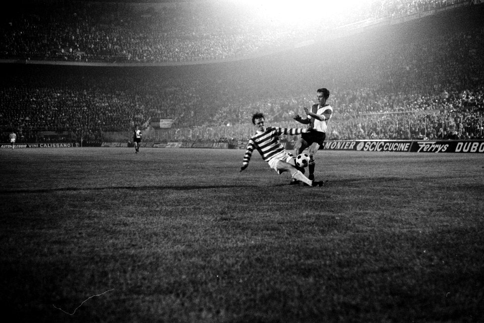 Celtic tegen Feijenoord 1-2 finale Europacup-I in Milaan spelmoment, Bestanddeelnr 923-5045