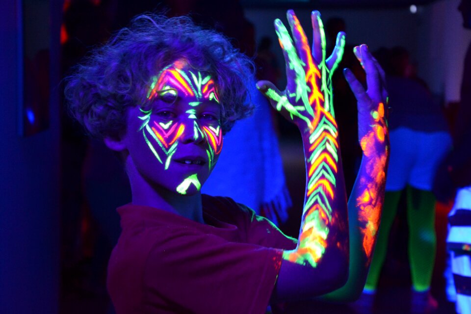 Festival multicolor colors