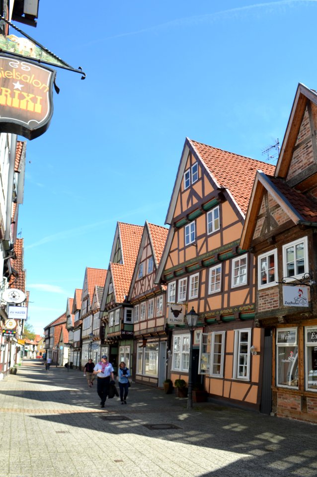 Celle, Neue Straße 34 abwärts