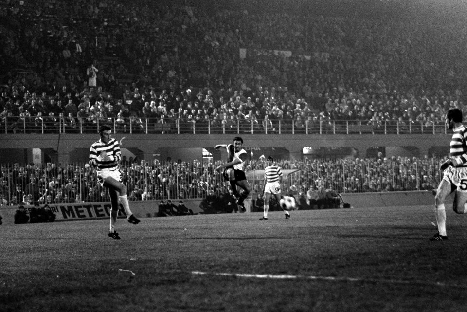 Celtic tegen Feijenoord 1-2 finale Europacup-I in Milaan spelmoment, Bestanddeelnr 923-5047