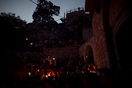 Celebrating the Ezidi New Year in 2018 at Lalish 19