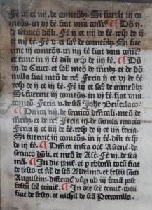 Caxton leaf Reading University