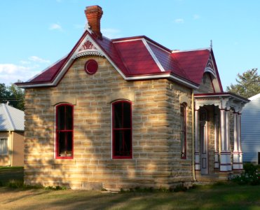 Cawker City old library from SW 2