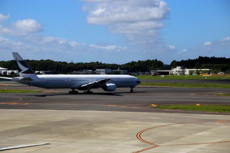 Cathay Pacific B777-300 (B-HNO) @ NRT, Aug 2018