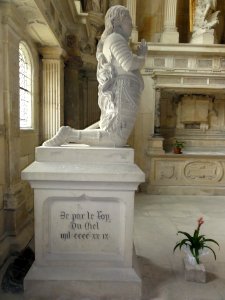 Cathédrale de Toul, Chapelle Jean-Forget, statue Jeanne d'Arc (02)
