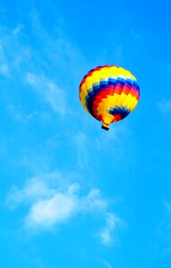 Balloon colorful flight photo