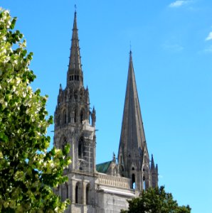 Cathédrale de Chartres - vue éloignée