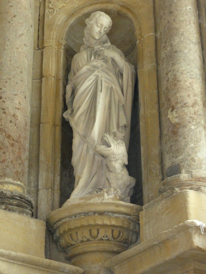 Cathédrale de Toul, Chapelle Jean-Forget, statue A