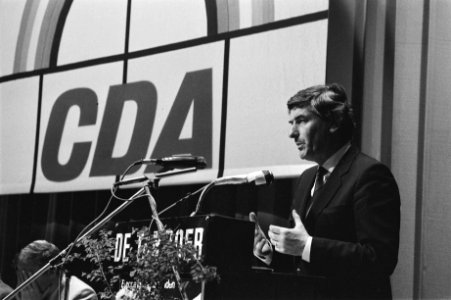 CDA-partijraad in Hoogeveen div., Bestanddeelnr 932-9744