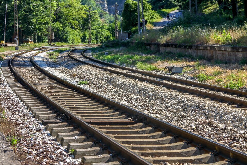 Railway rail train