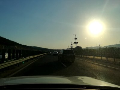 Changsha-Shaoshan-Loudi Expressway under the sunset shine in February 2018, picture18