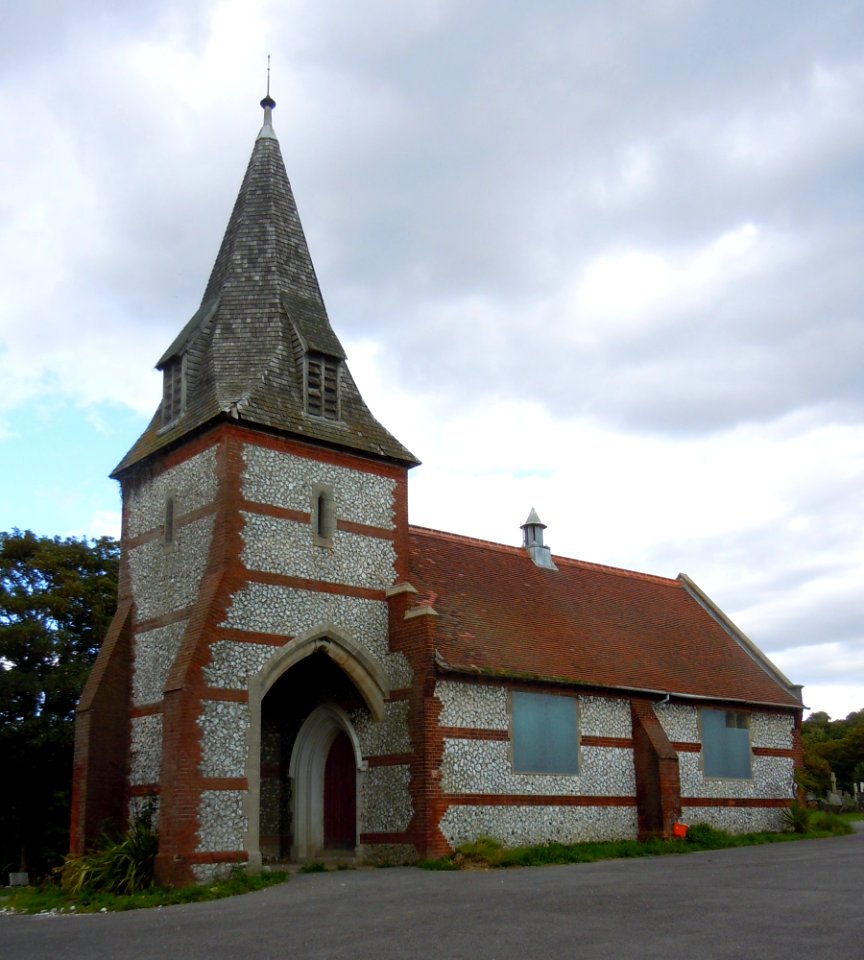 Chapel at Brighton and Preston Cemetery, off Hartington Road, Brighton (NHLE Code 1381613) (August 2014) (1)
