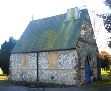 Chapel at Portslade Cemetery, Trafalgar Road, Portslade (November 2015) (1)