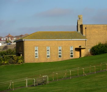 Chapel at Ian Fraser House (St Dunstan's), Greenways, Ovingdean (NHLE Code 1380547) (December 2016) (2)