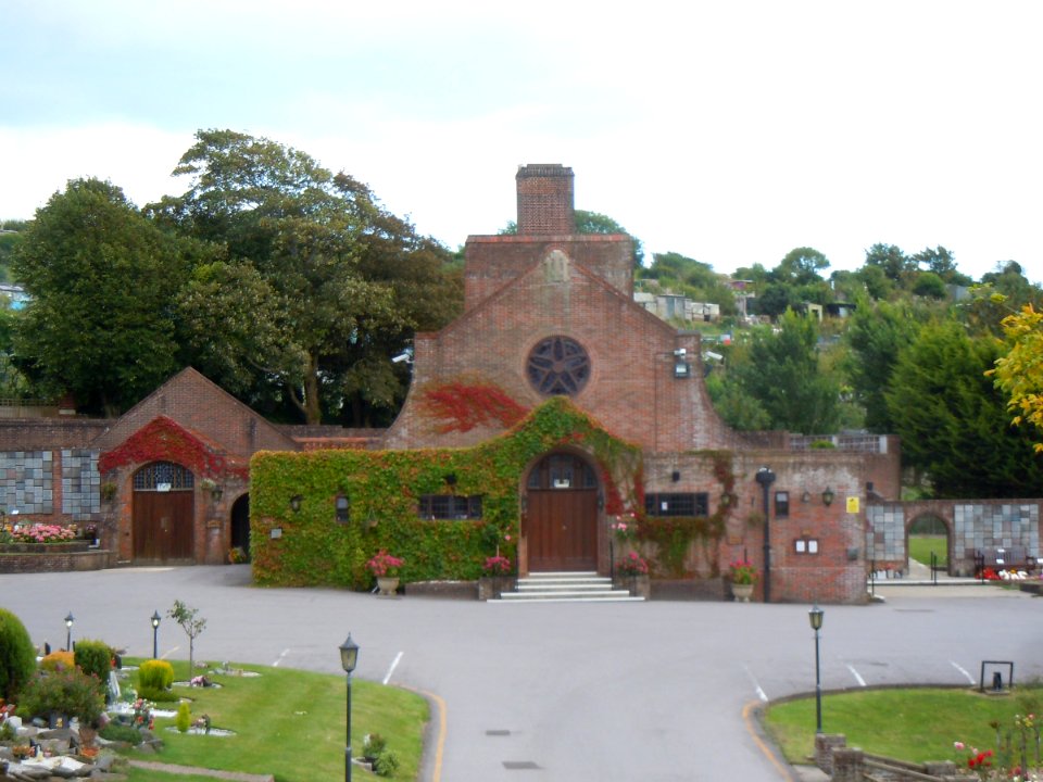 Chapel at Downs Crematorium, off Bear Road, Brighton (August 2014) (3)