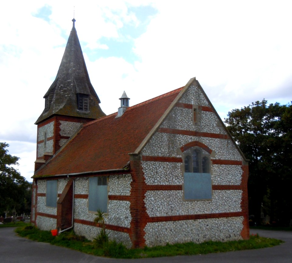 Chapel at Brighton and Preston Cemetery, off Hartington Road, Brighton (NHLE Code 1381613) (August 2014) (3)