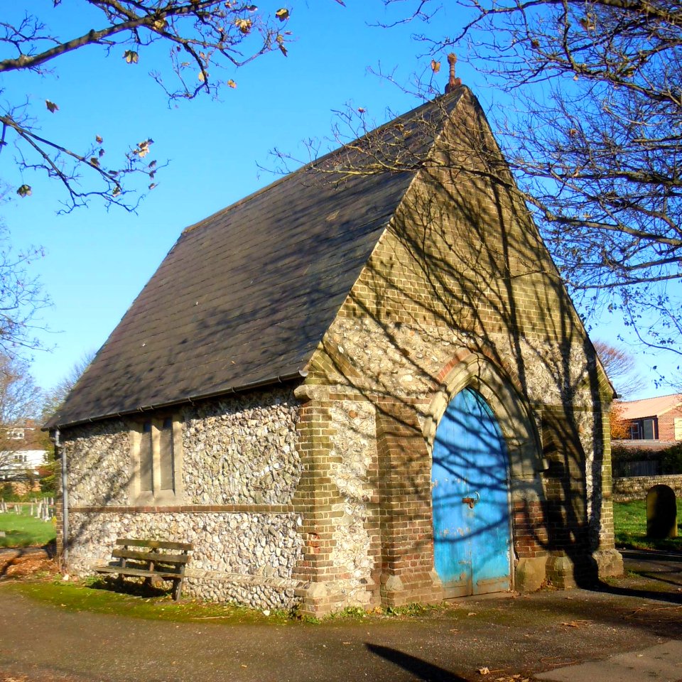 Chapel (former) at Portslade Cemetery, Trafalgar Road, Portslade (November 2015)