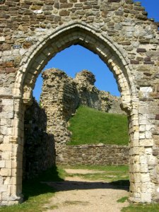 Chapel arch, Hastings Castle