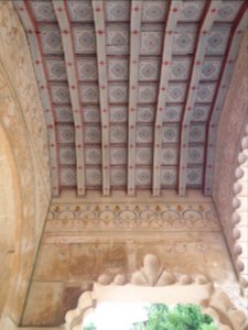 Chapelle impériale de biarritz - Plafond du porche