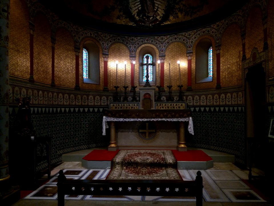 Chapelle impériale de biarritz - Autel