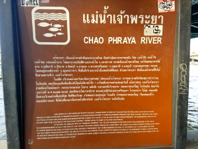 Chao Phraya River - 2017-02-25 (002) photo