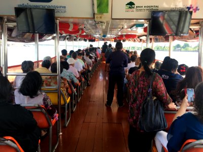 Chao Phraya Express Boat Orange Flag 1