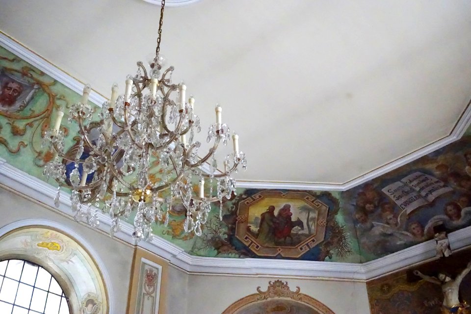 Chapel interior detail - Schloss Dagstuhl - DSC06294