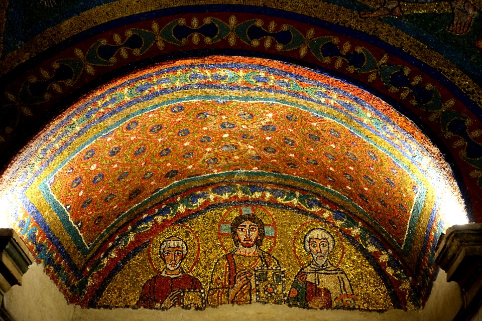 Chapel of Saint Zeno mosaics - Santa Prassede - Rome, Italy - DSC05760