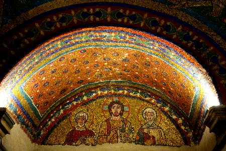 Chapel of Saint Zeno mosaics - Santa Prassede - Rome, Italy - DSC05760