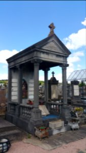 Chapelle funéraire famille Paul Vexenat, cimetière de Vichy 