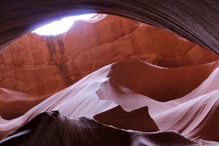 Antelope canyon usa national park stone