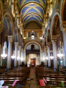 Chapelle des Sœurs de Saint Joseph de Lyon - Nef vers le fond