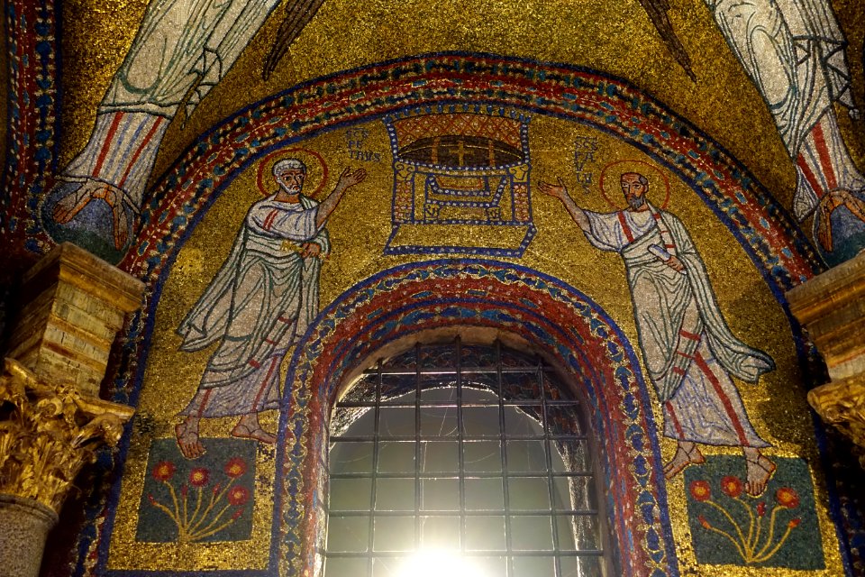 Chapel of Saint Zeno mosaics - Santa Prassede - Rome, Italy - DSC05763