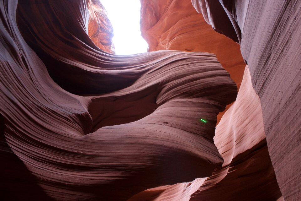 Antelope canyon usa national park stone