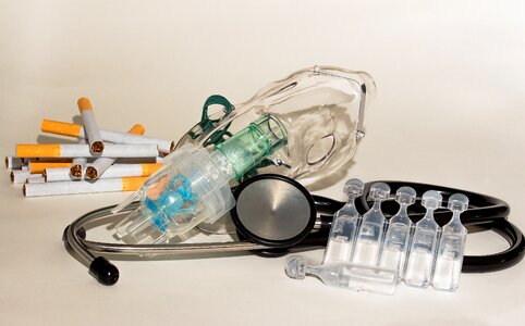 Stethoscope ampoules medical