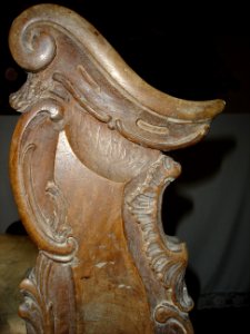 Chapel benches from Pišece Castle 02